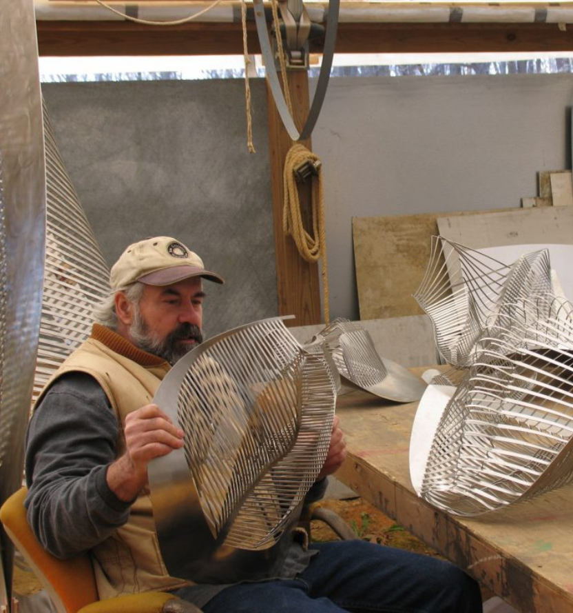 Edwin White working